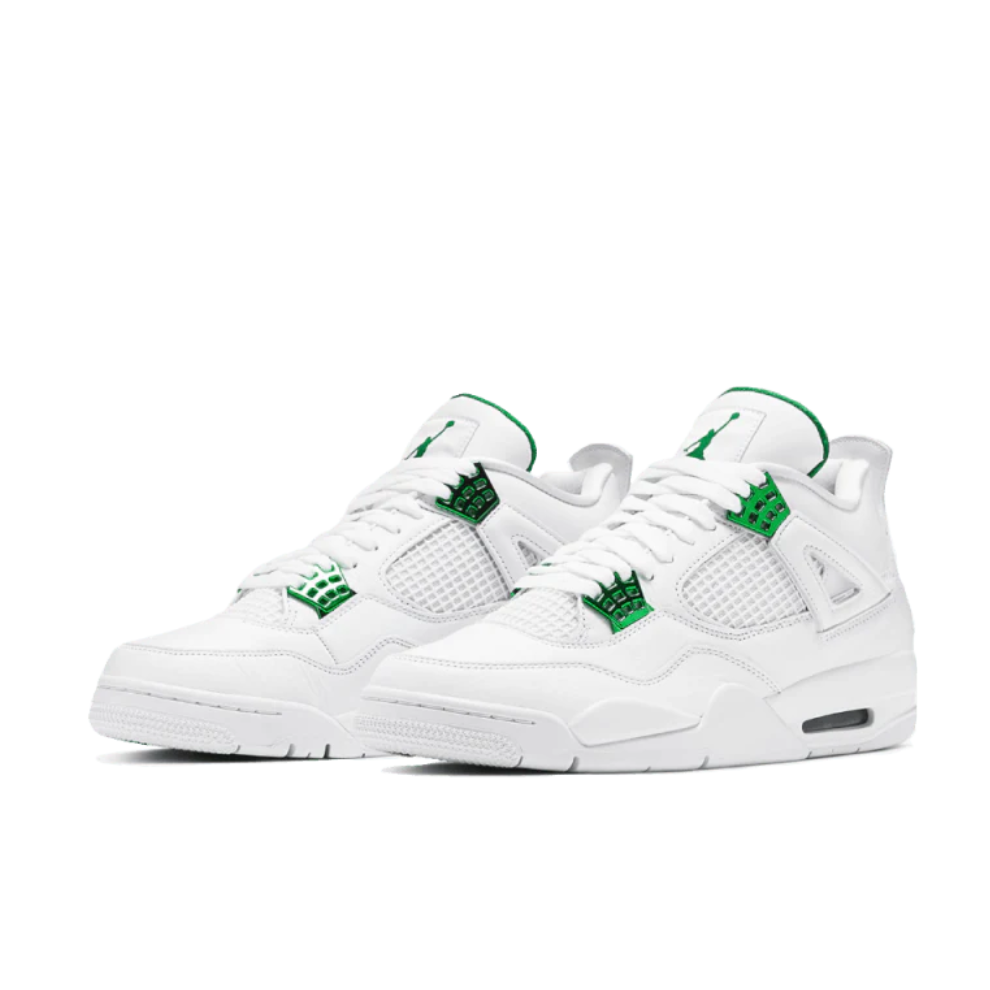 Air Jordan 4 Retro Metallic Green