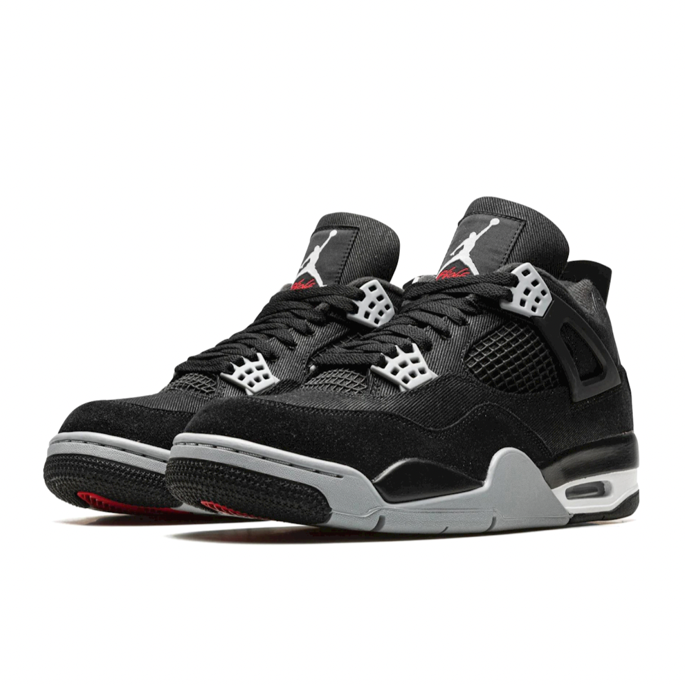 AIR JORDAN 4 "Black Canvas"