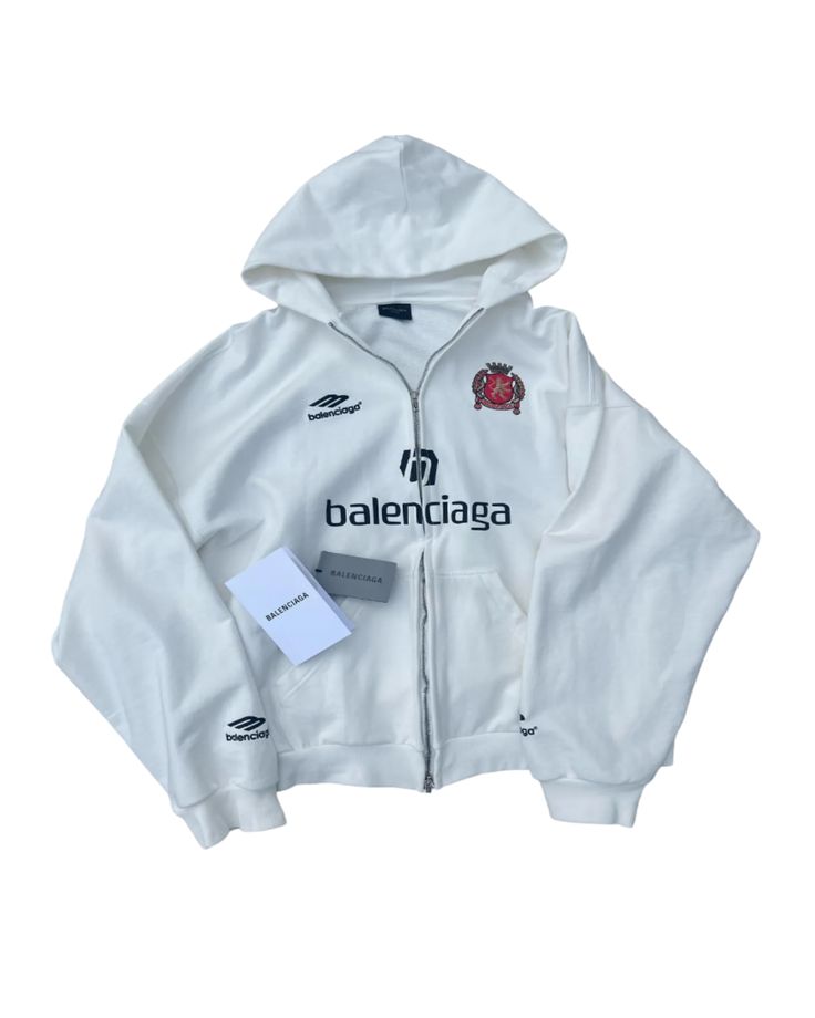 Balenciaga - zip up x football jersey